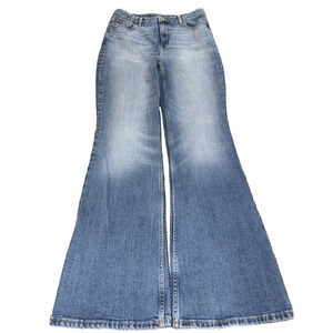 Old Navy Higher High Rise Flare Jeans Women’s 10 Medium Wash